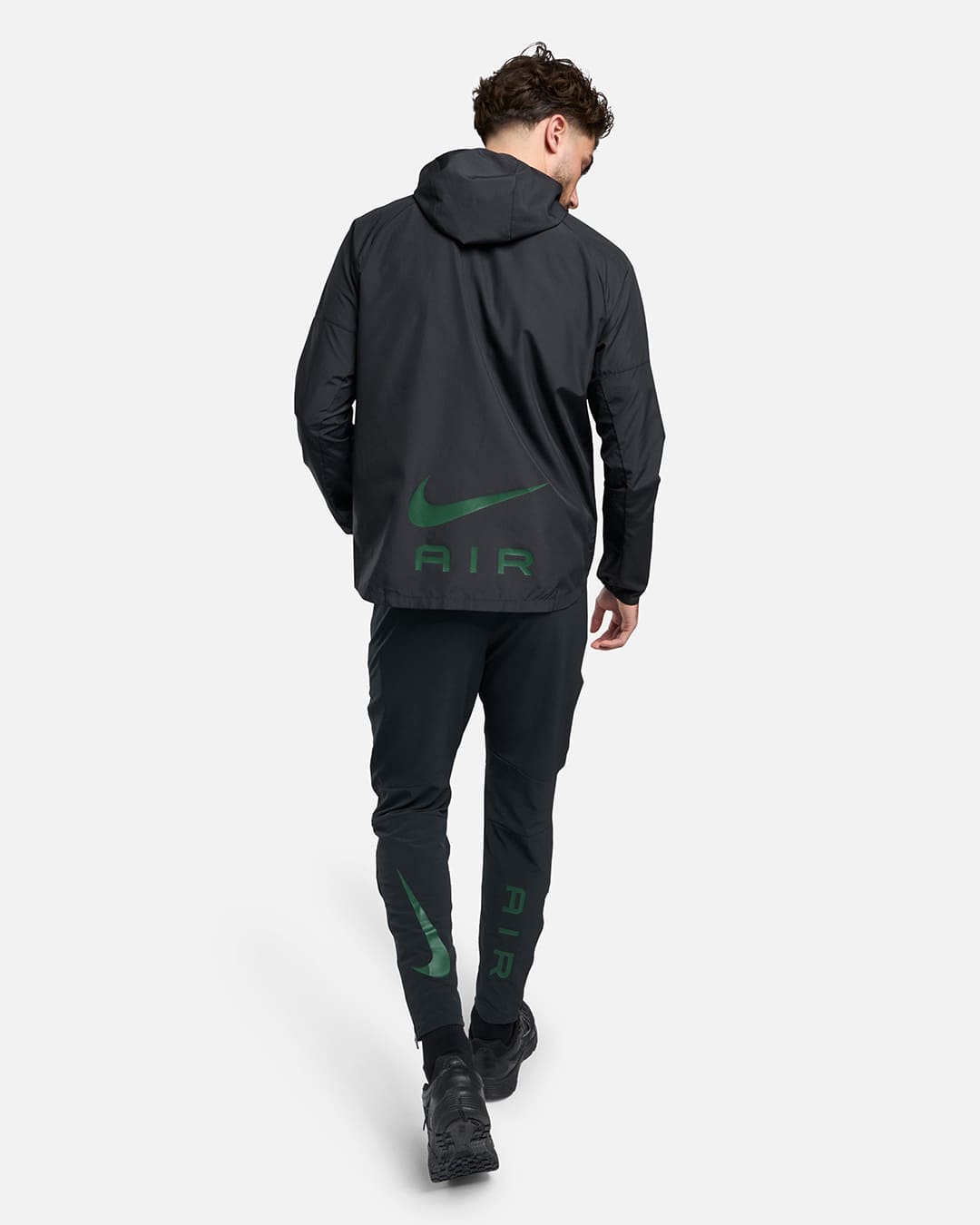 Veste Nike Running Air - Noir/Blanc/Vert