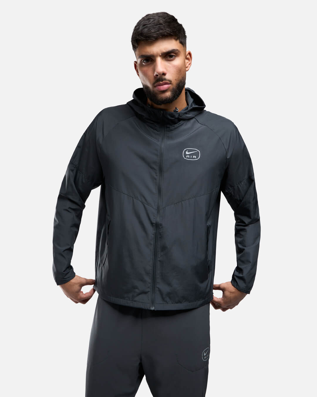 Veste Nike Running Air - Noir/Orange