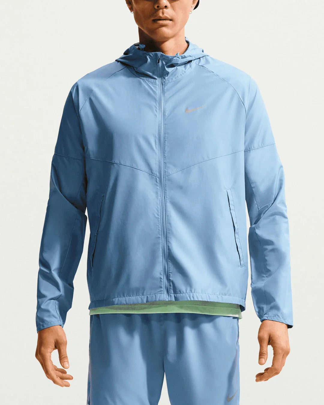 Veste Running Nike Repel Miler - Bleu