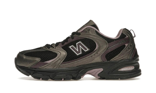530 Black Metallic Plum Brown