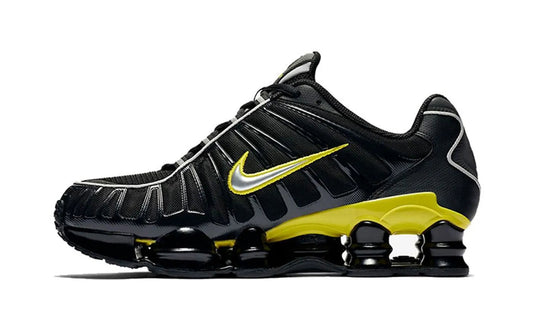 Shox TL Black Dynamic Yellow Metallic Silver
