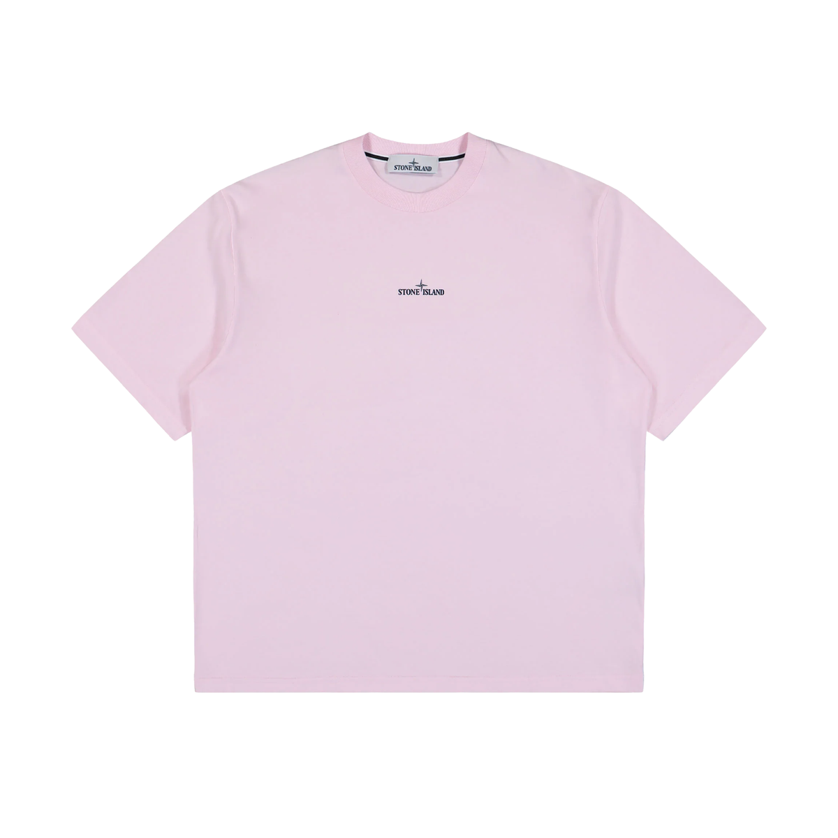 Stone Island T-shirt Industrial Print Rose